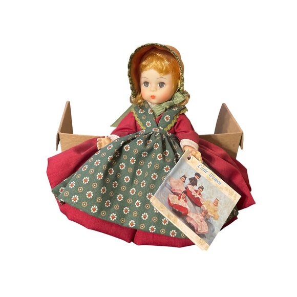 Vintage Madame Alexander Denmark World Doll Original Box Red Green Estate 8" - Picture 1 of 4